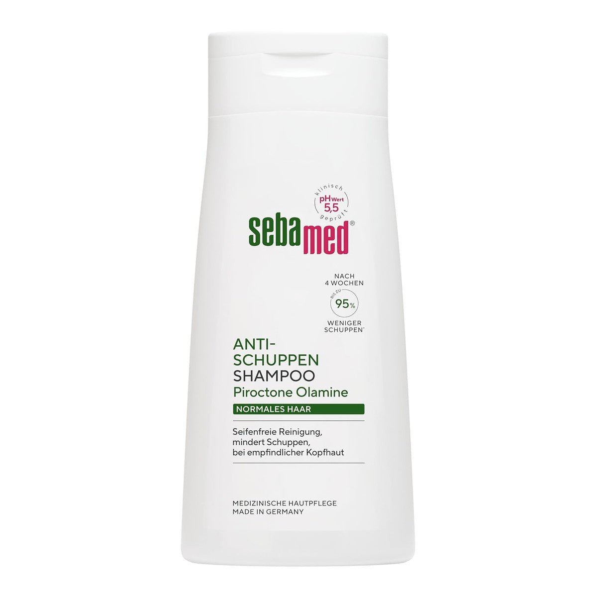 Sebamed Anti-roos shampoo 400 ml, tot 95% minder roos na slechts 4 weken, voor normaal haar, geschikt voor dagelijks wassen van het haar, roosshampoo voor mannen en vrouwen door Sebamed nu bij Huishoudvoordeel