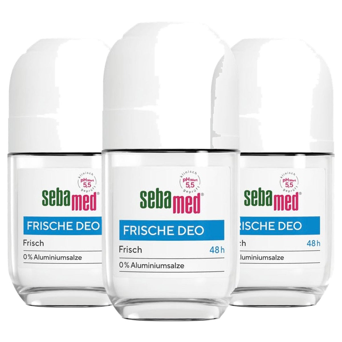 Sebamed Deodorant Roll-On 3 x 50 ml - Voordeelverpakking