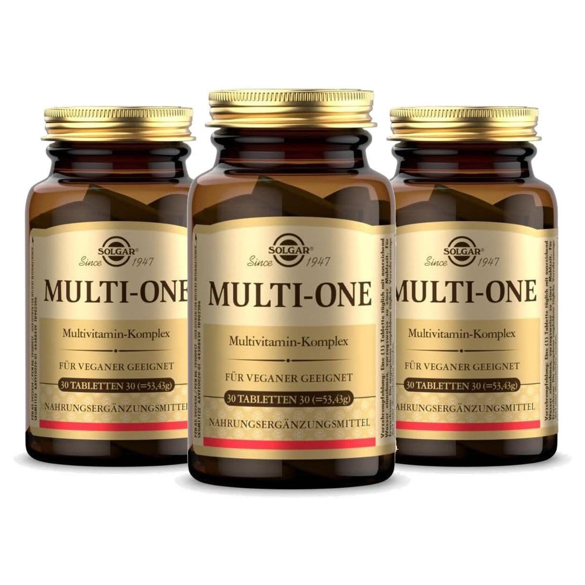 Solgar Multione Multivitaminecomplex 30 Dagen Voorraad - 3-pack