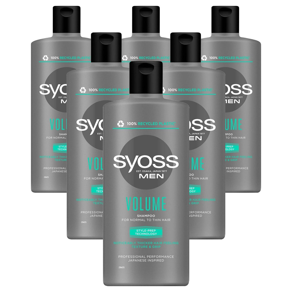 Syoss Men Volume Shampoo 440 ml - 6 stuks