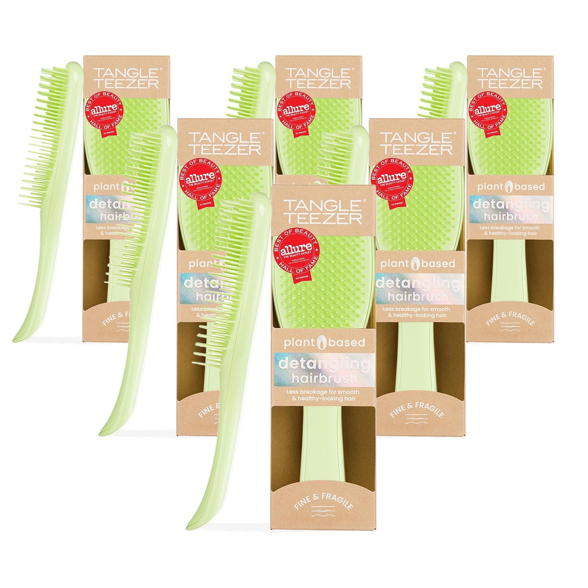 Tangle Teezer Ultimate Detangler Plantaardige Basis Koele Matcha - 6-pack