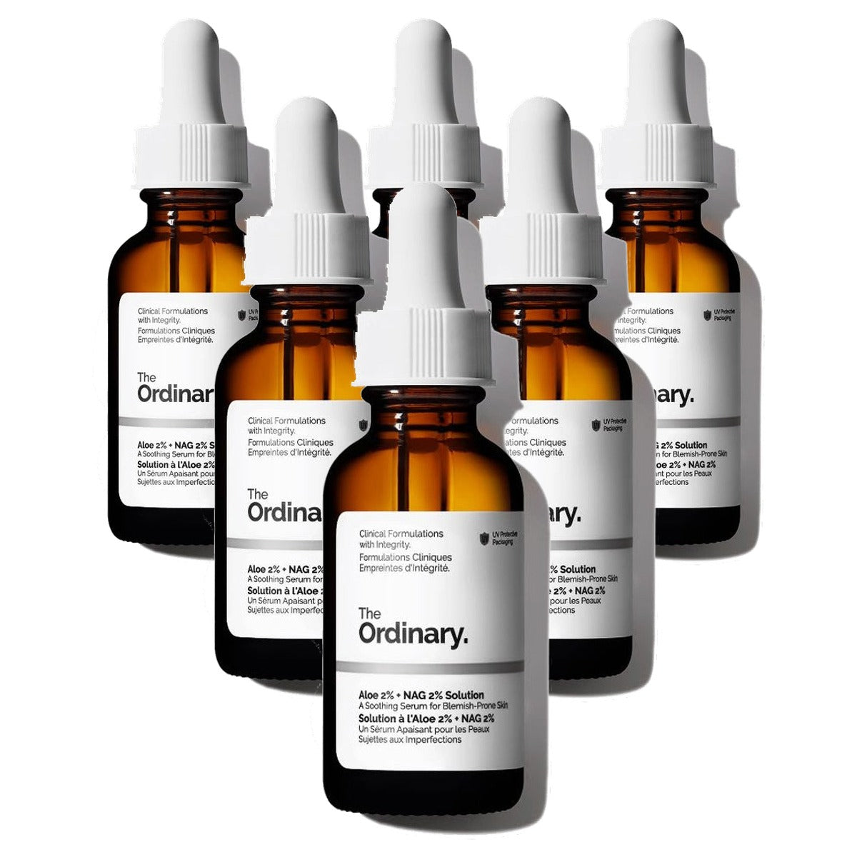 The Ordinary Aloë 2% + NAG 2% Oplossing tegen Acnelittekens 30 ml - 6-pack