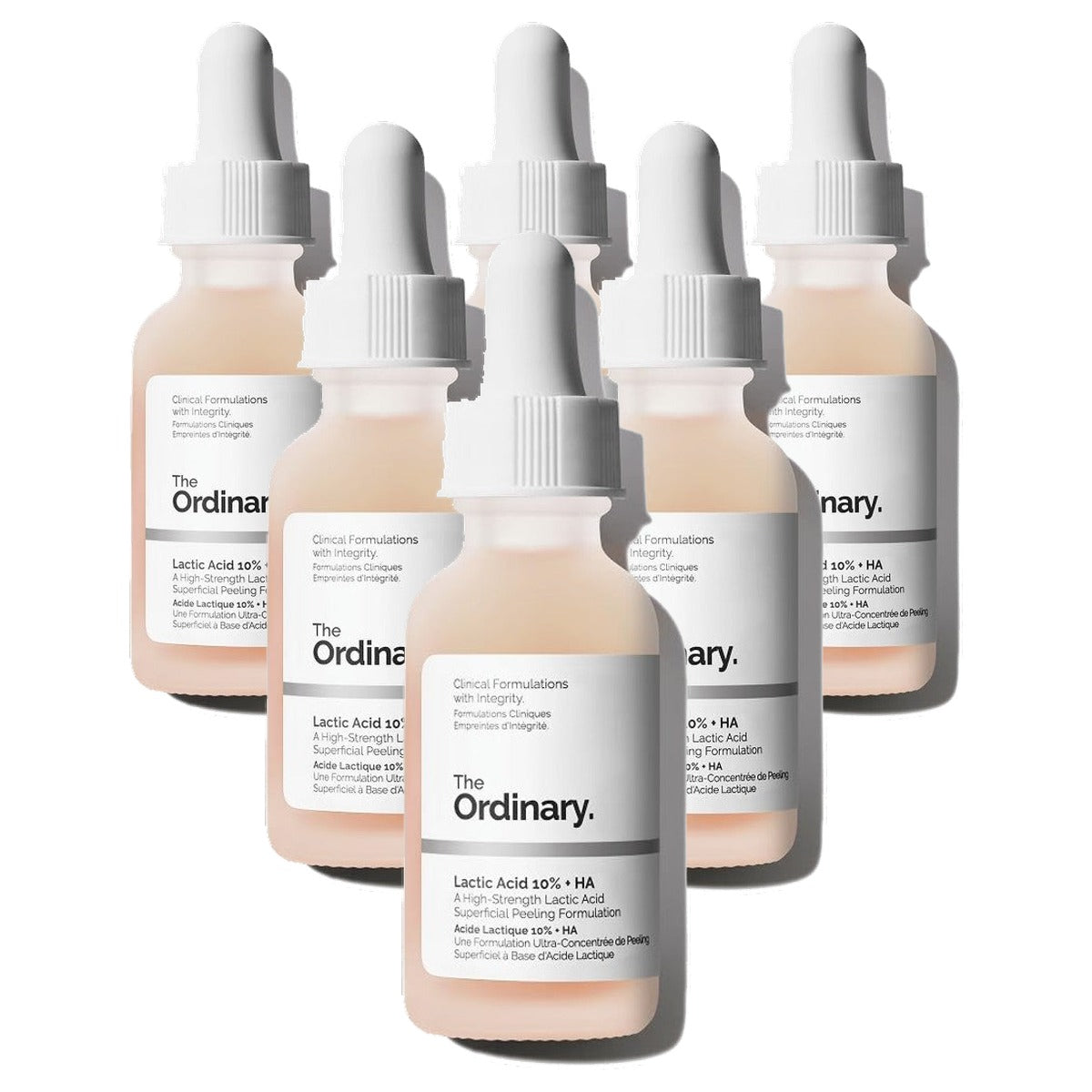 The Ordinary Lactic Acid 10% + HA 2% Peelingserum 30 ml - 6-pack