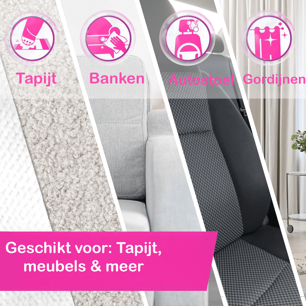 Vanish Oxi Action Tapijtreiniger - Poeder - 1 x 820g - Vlekkenreiniger - Vlekkenverwijderaar door My Store nu bij Huishoudvoordeel