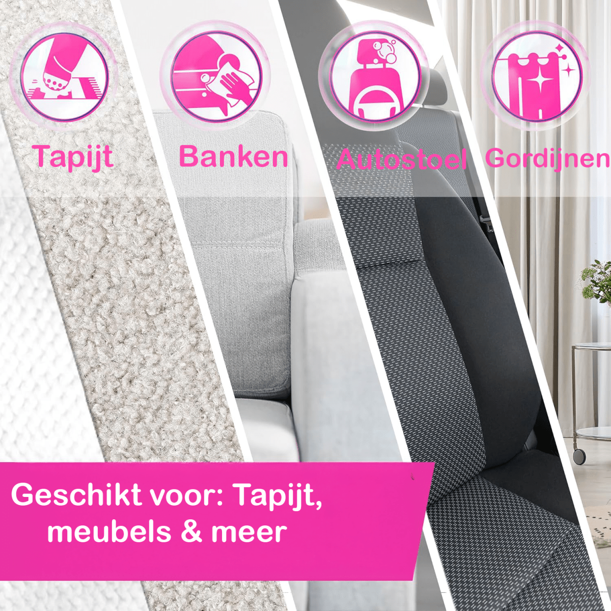 Vanish Oxi Action Tapijtreiniger - Poeder - 1 x 820g - Vlekkenreiniger - Vlekkenverwijderaar door My Store nu bij Huishoudvoordeel