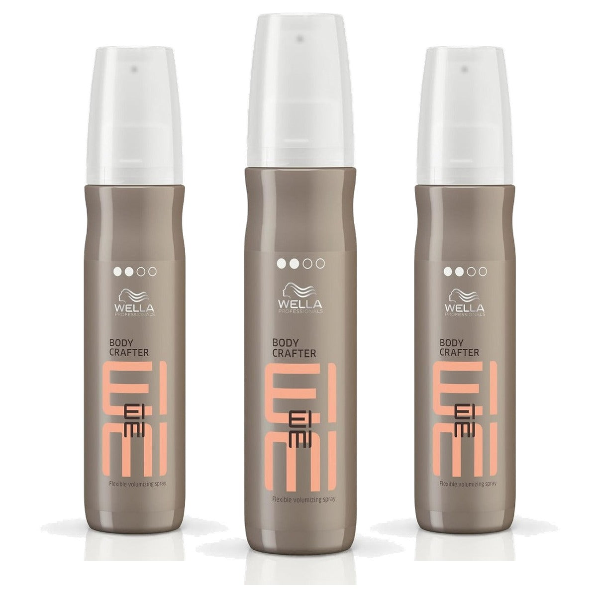 Wella EIMI Body Crafter Volumespray 3 x 150 ml - Voordeelverpakking