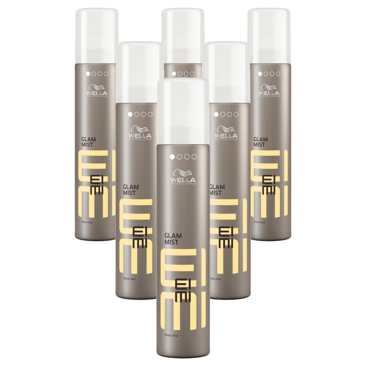 Wella EIMI Glam Mist Glansspray 6 x 200 ml - Voordeelverpakking