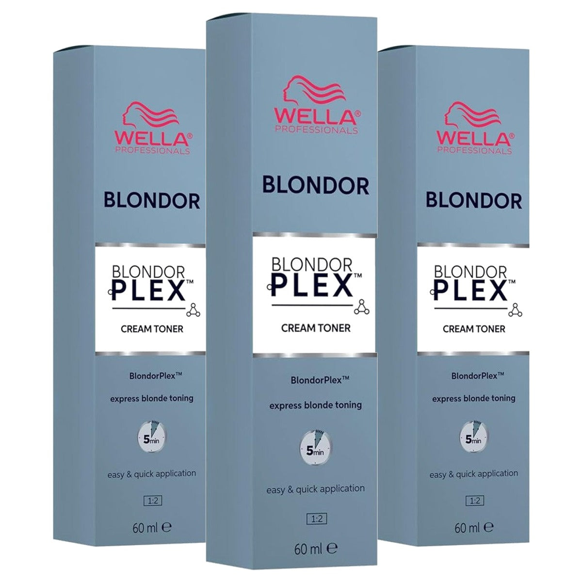 Wella Professionals BlondorPlex Cream Toner - 3-pack