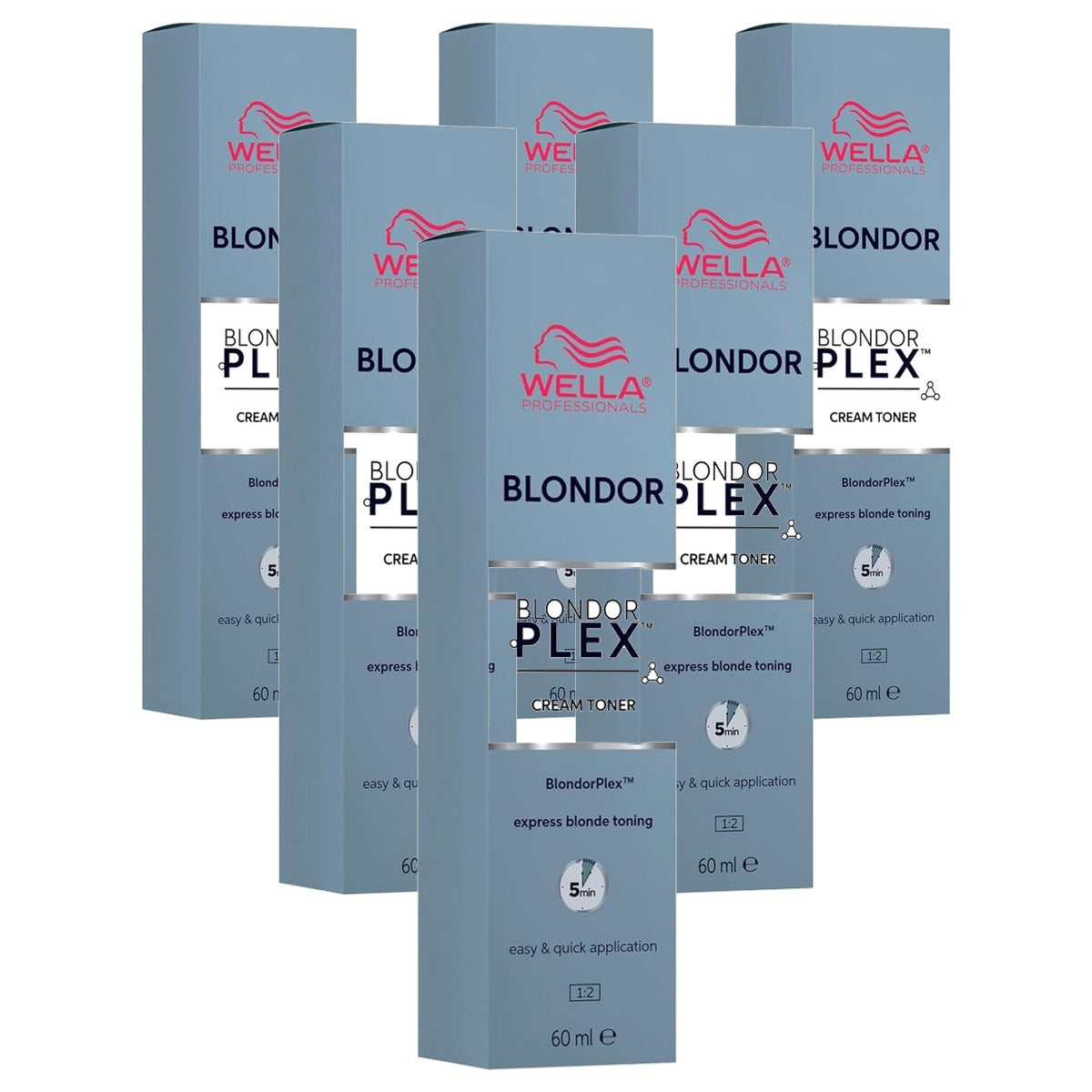 Wella Professionals BlondorPlex Cream Toner - 6-pack