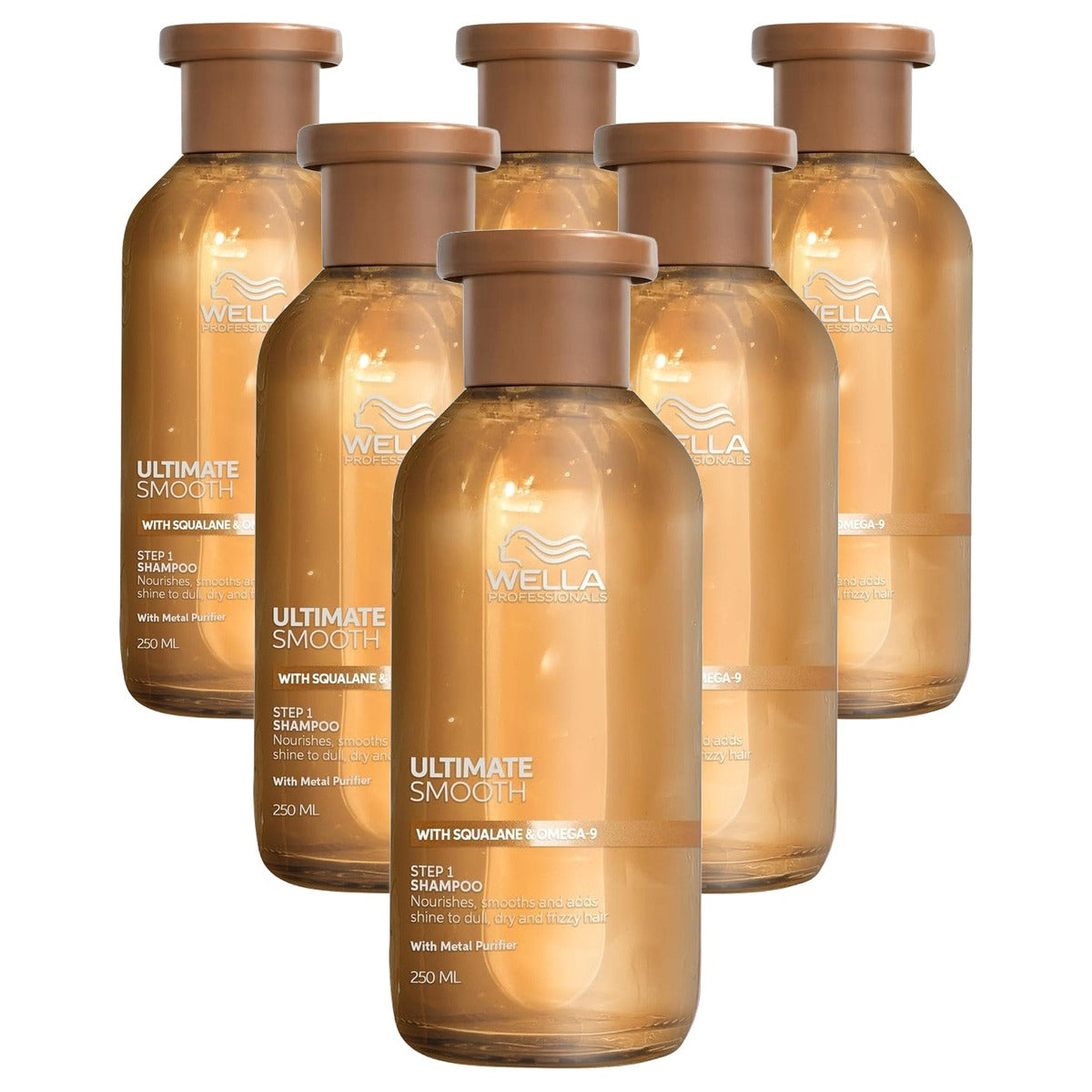 Wella Professionals Ultimate Smooth Shampoo - 6-pack