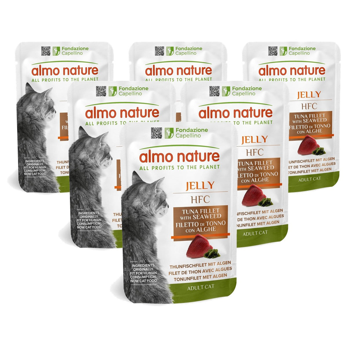 Almo Nature Classic Cat Food Cuisine Natvoer Tonijnfilet - 6-pack