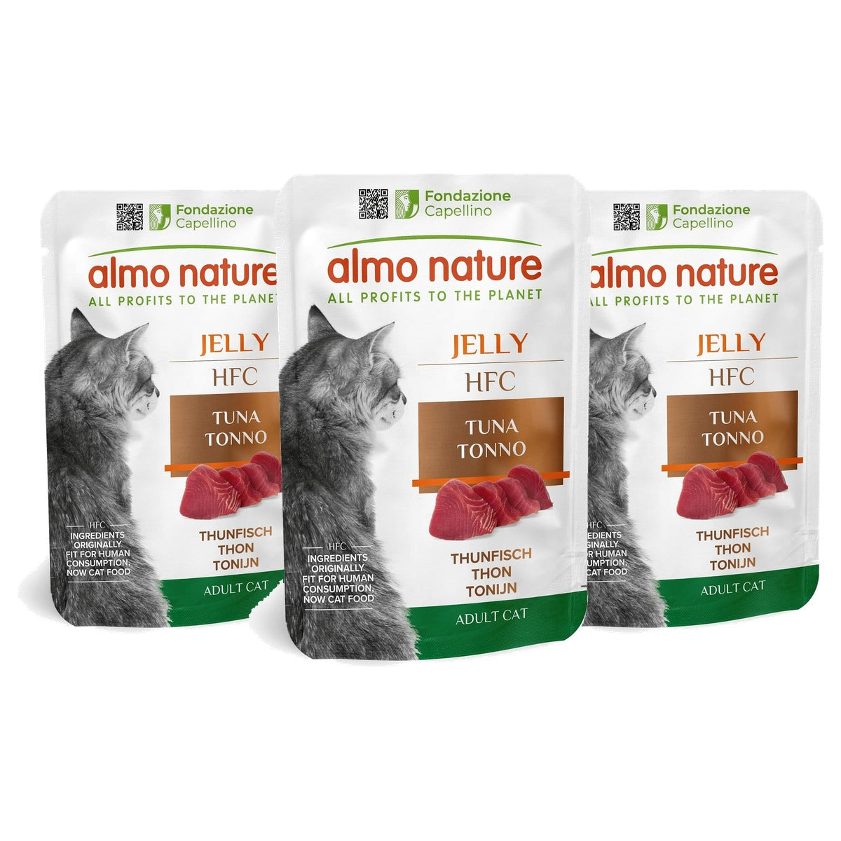 Almo Nature HFC Jelly Kattenvoer Nat Tonijn 24 x 55 g - 3-pack