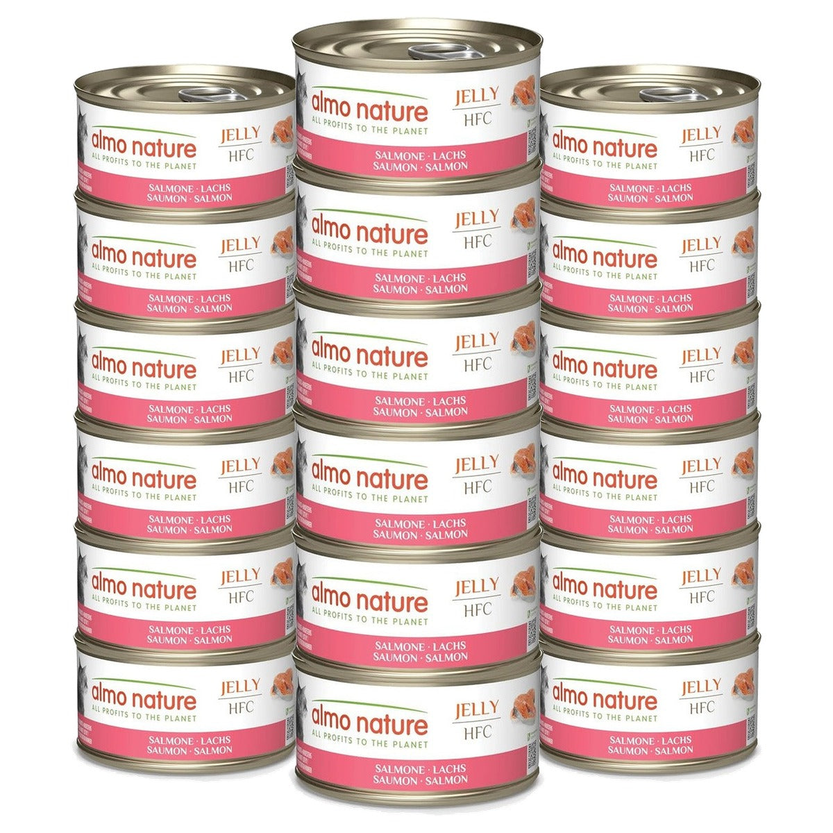 Almo Nature HFC Jelly Natvoer Zalm 6 x 70 g - 3-pack