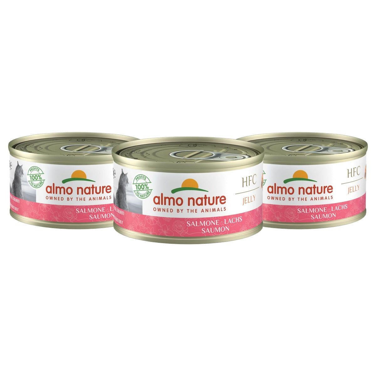 Almo Nature HFC Jelly Natvoer Zalm 24 x 70 g - 3-pack