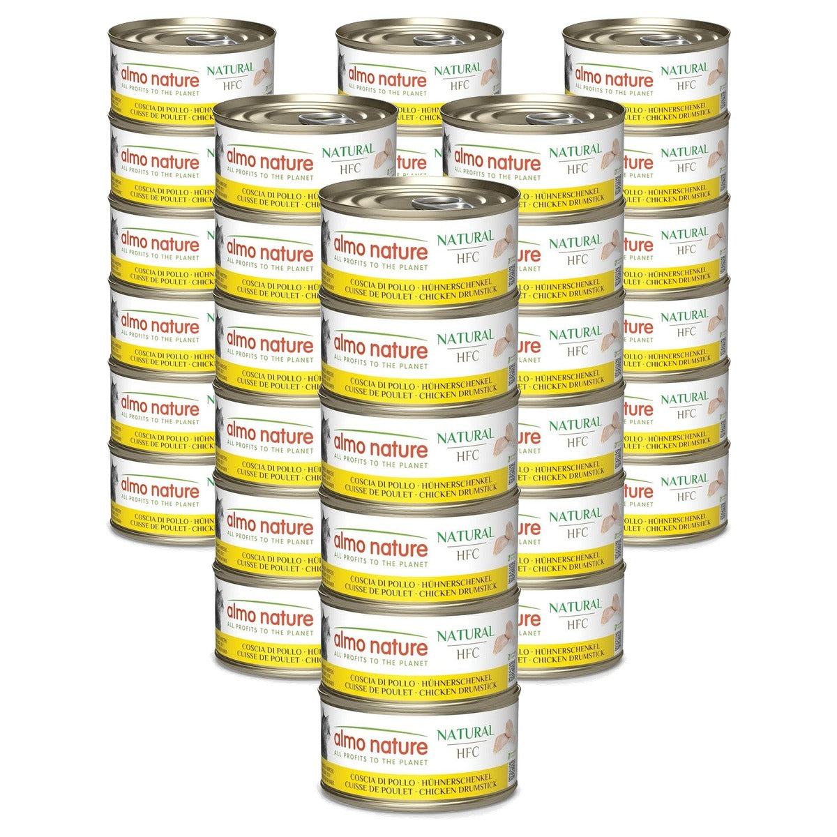 Almo Nature HFC Natural Kattenvoer Kippendijen 6 x 70 g - 6-pack