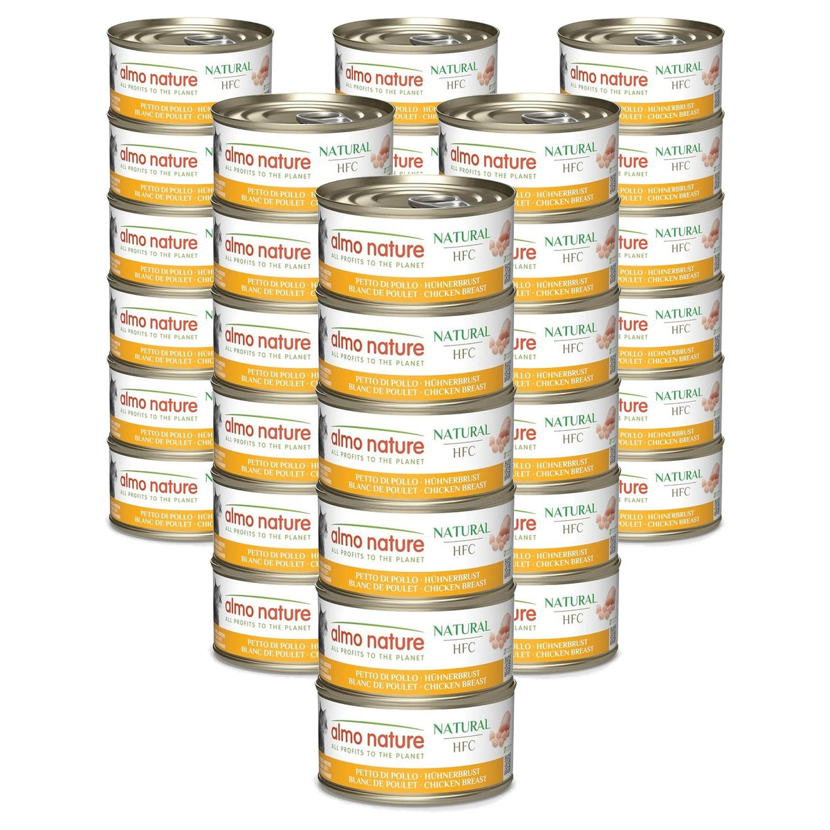 Almo Nature HFC Natural Kattenvoer Kippenfilet 6 x 70 g - 6-pack