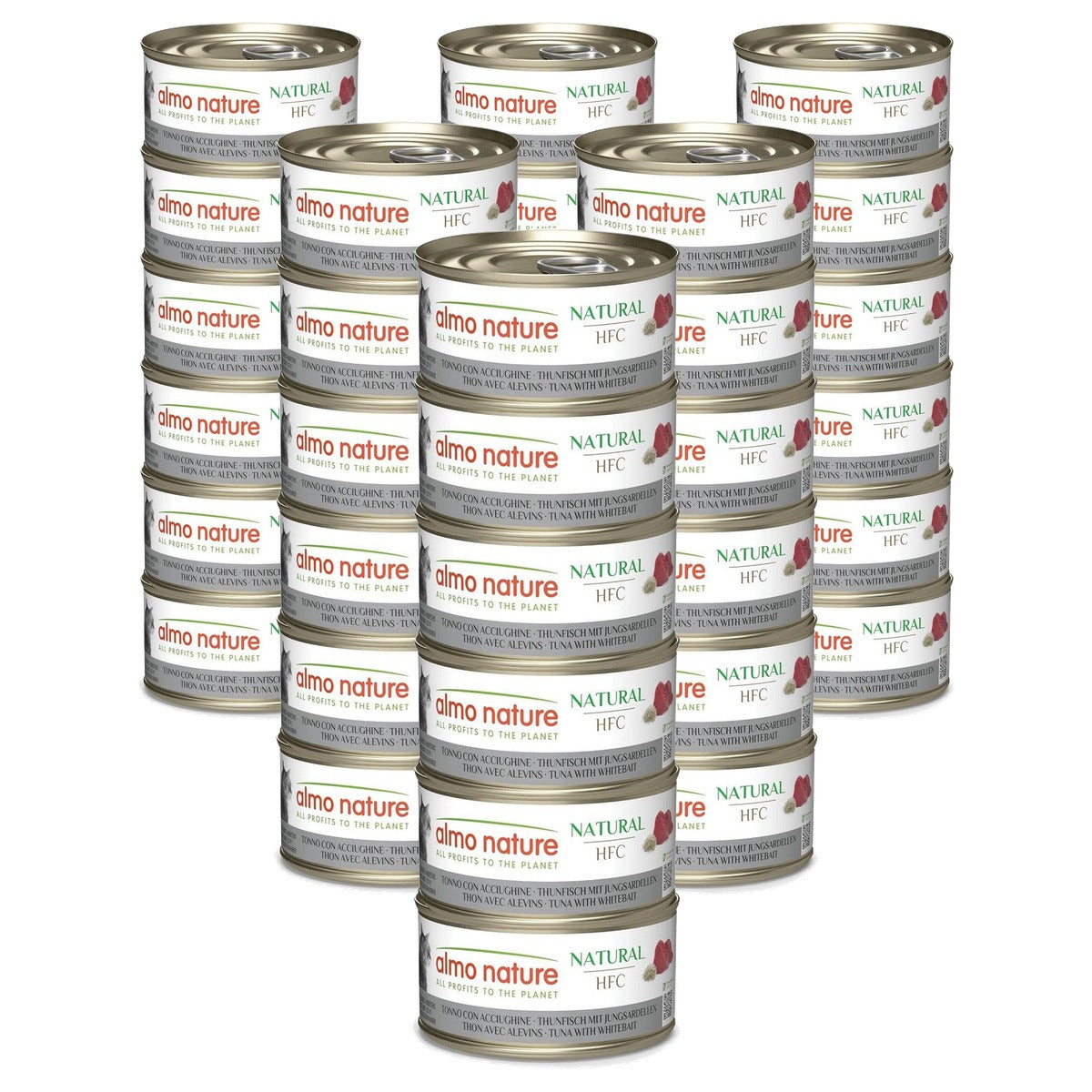 Almo Nature HFC Natural Kattenvoer Tonijn & Jongensardvis 6 x 70 g - 6-pack