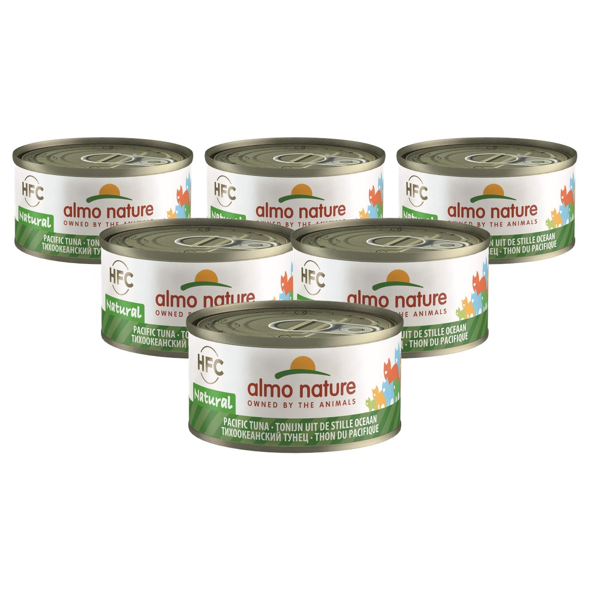 Almo Nature Tonijn uit de Stille Zuidzee Kattenvoer 24 x 70 g - 6-pack