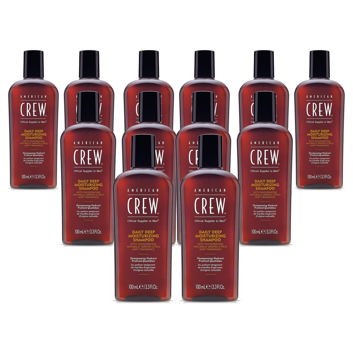 American Crew Daily Deep Moisture Shampoo 100 ml - 6-pack