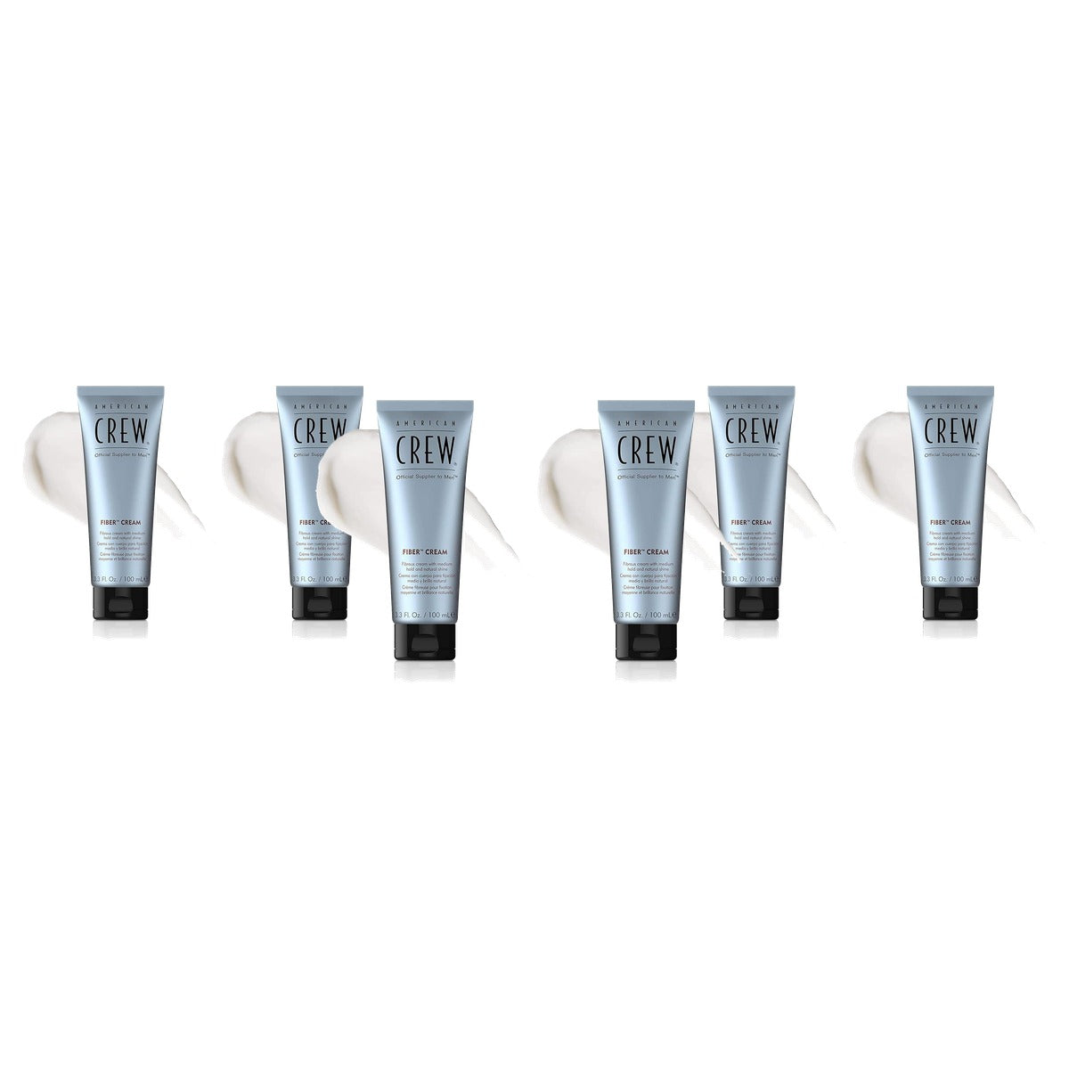 American Crew Fiber Cream Stylingcrème 100 ml (Verpakking van 2) - 3-pack
