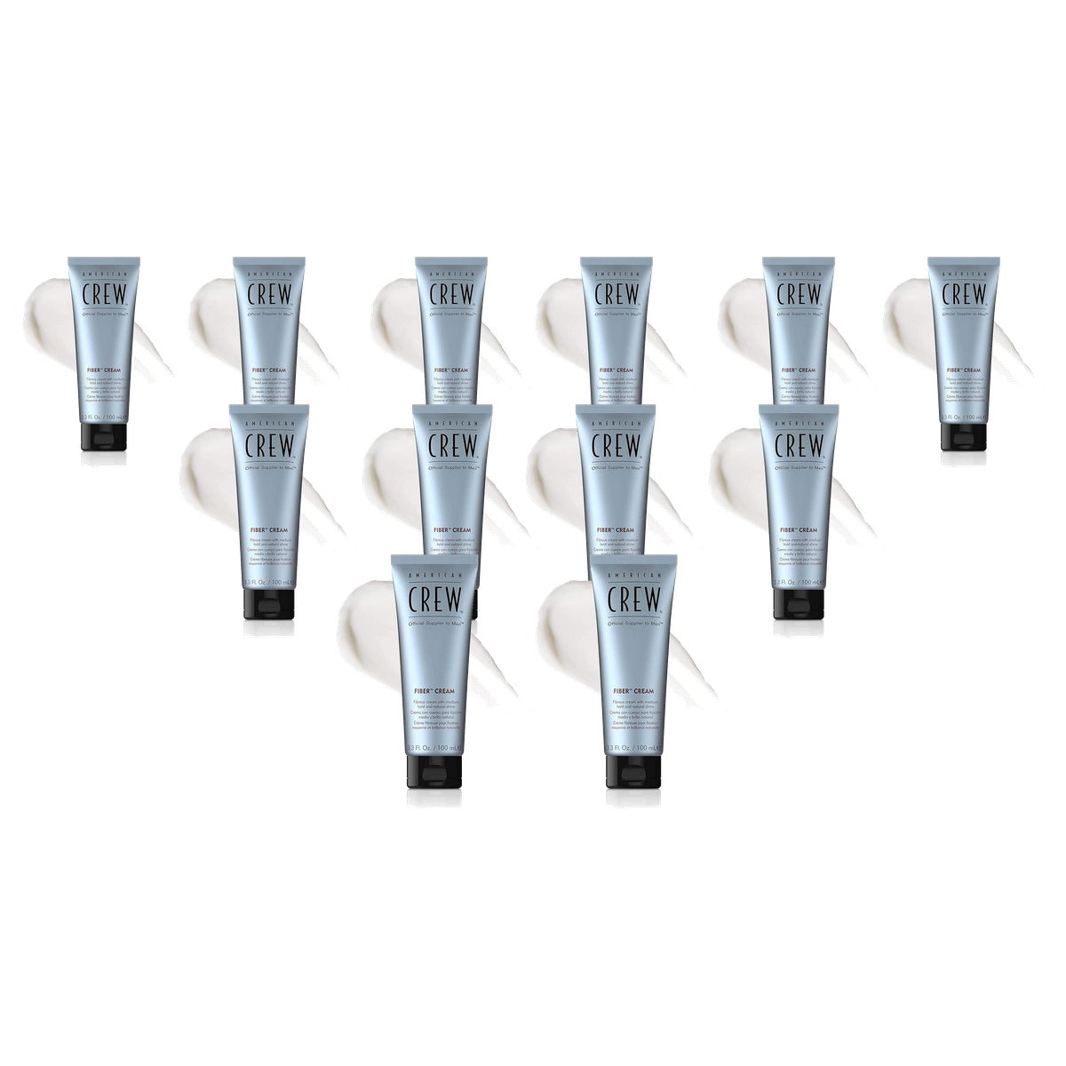 American Crew Fiber Cream Stylingcrème 100 ml (Verpakking van 2) - 6-pack
