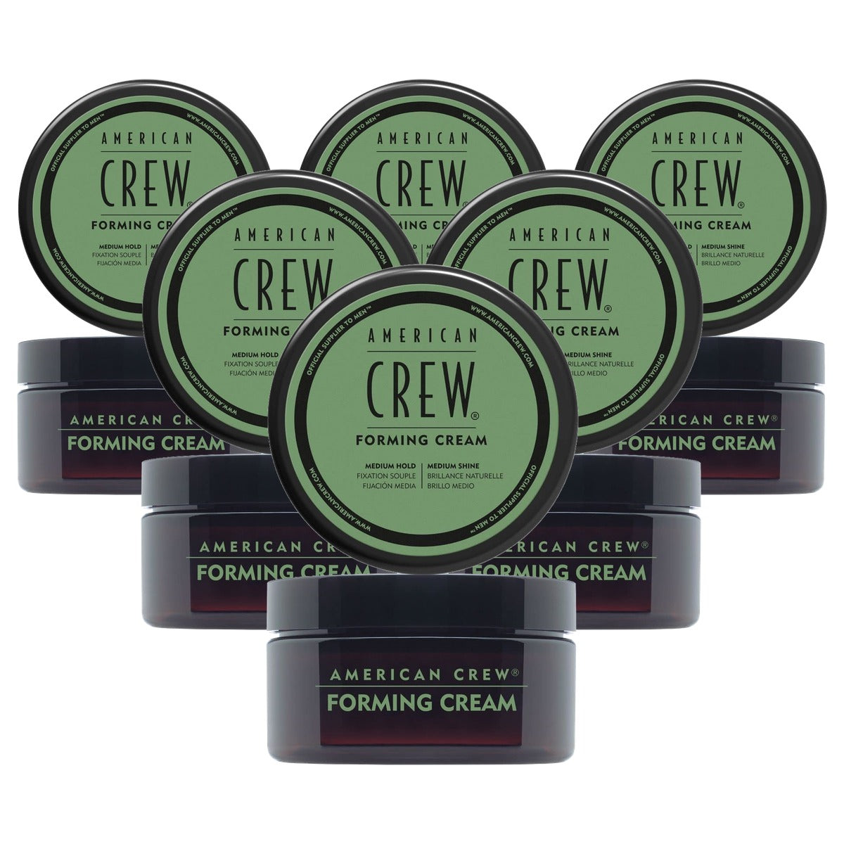 American Crew Forming Cream Stylingcrème met Medium Fixatie 50 g - 6-pack