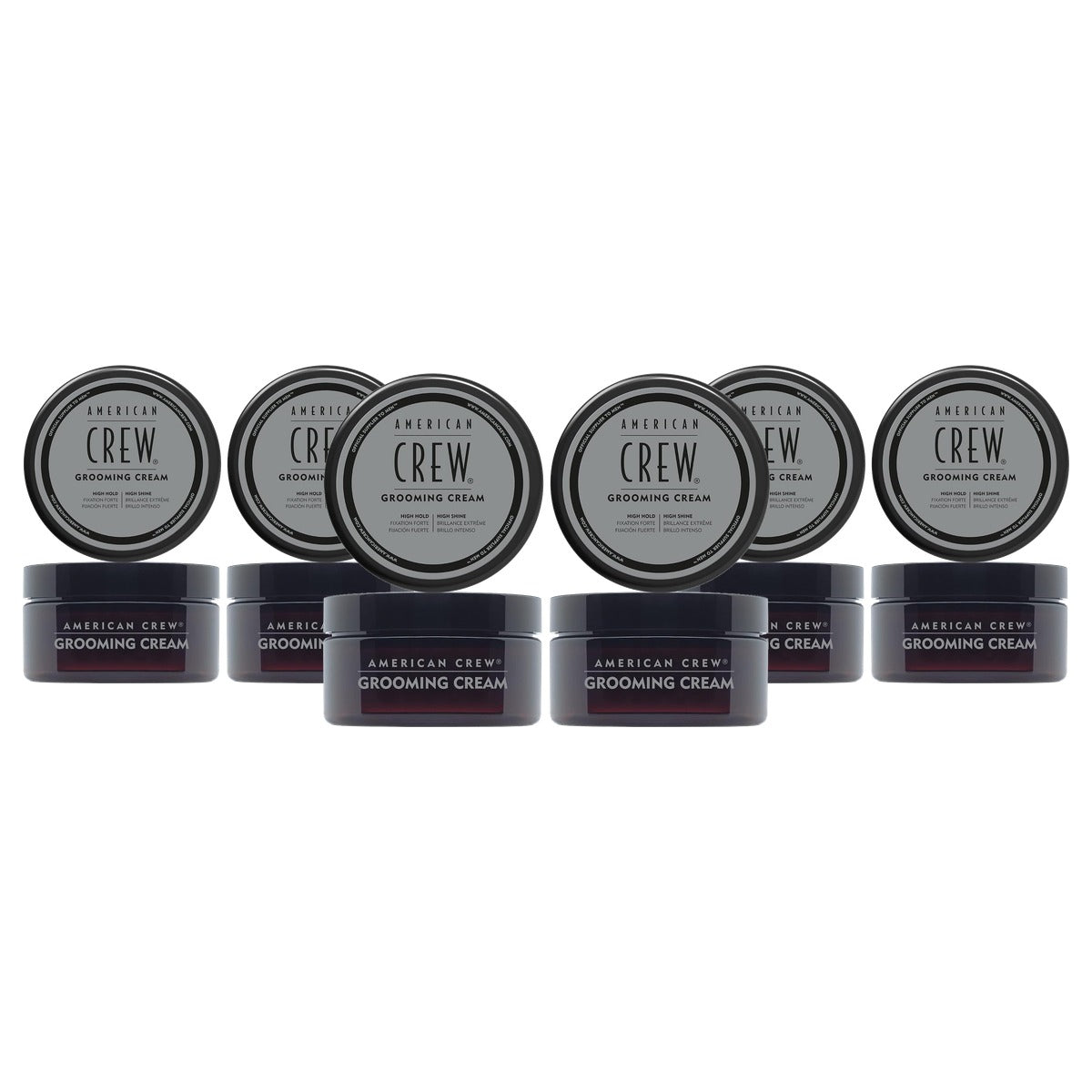 American Crew Grooming Cream Stylingcrème 85 g (Verpakking van 2) - 3-pack