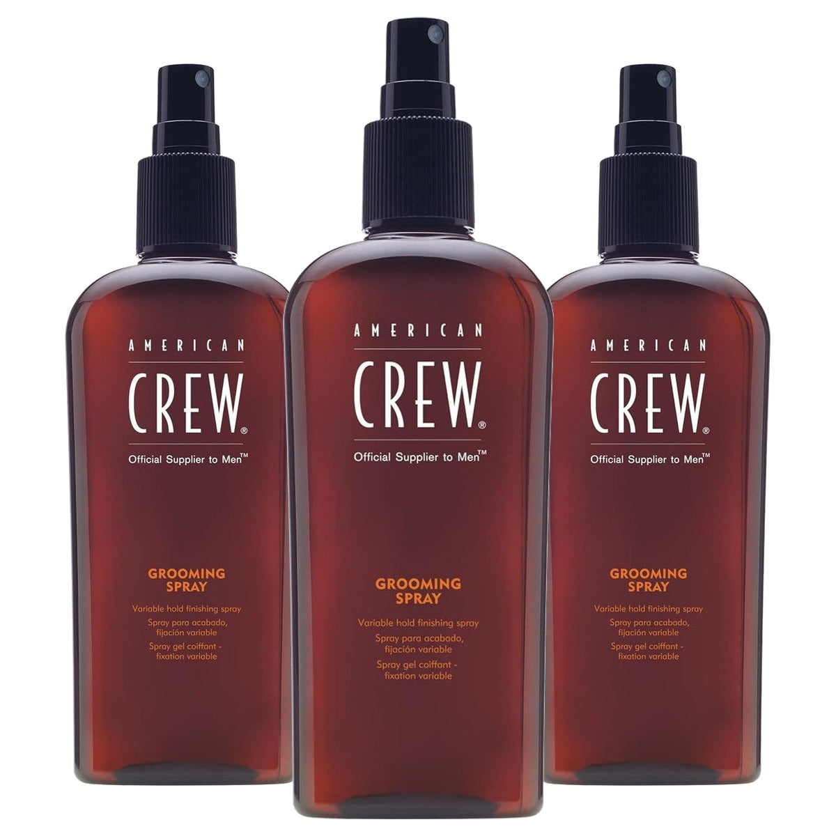 American Crew Grooming Spray Stylingspray voor Mannen 250 ml - 3-pack