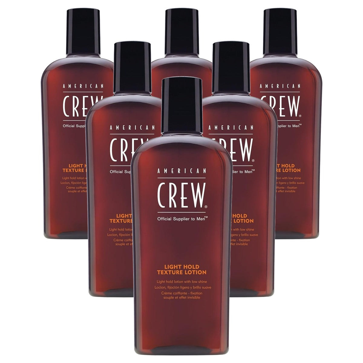 American Crew Light Hold Texture Lotion voor Mannen 250 ml - 6-pack
