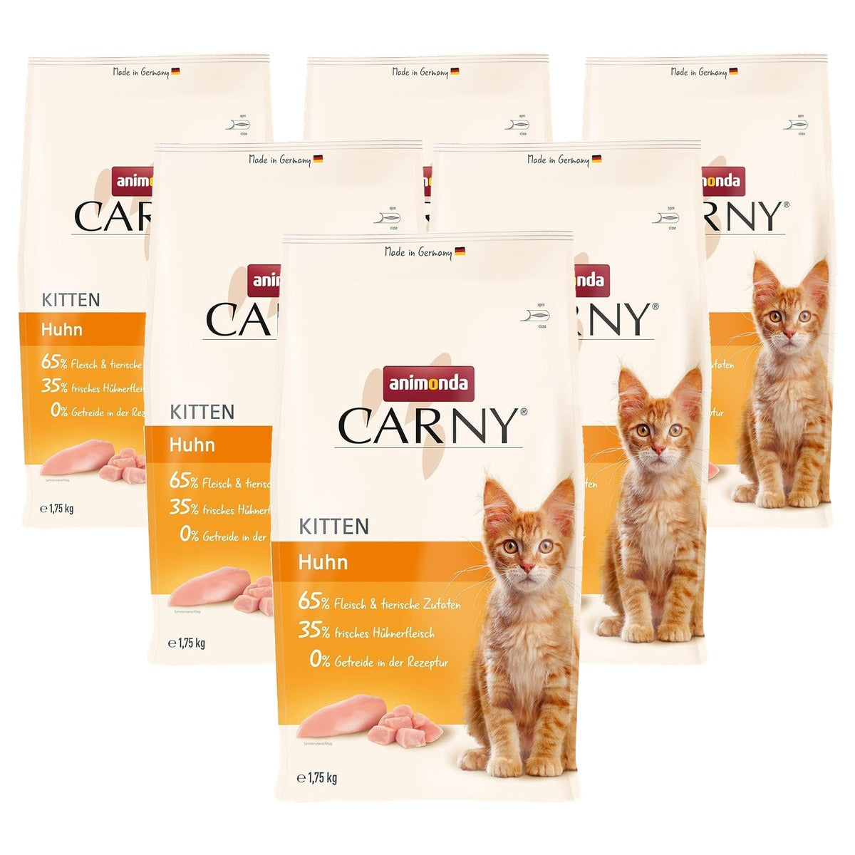 animonda Carny Kitten droogvoer kat kip 1,75 kg - 6-pack