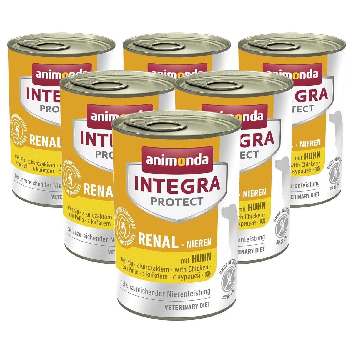 Animonda Integra Protect Nieren natvoer hondenvoer kip - 6-pack