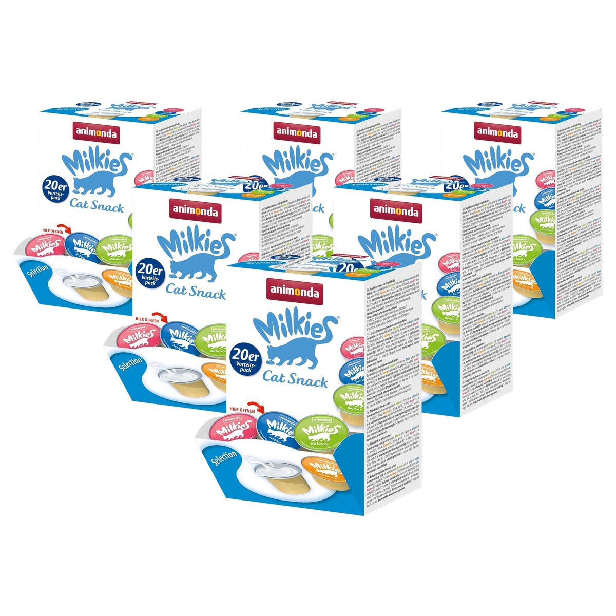 animonda Milkies kattensnack sortimentmix 20 x 15 g - 6-pack