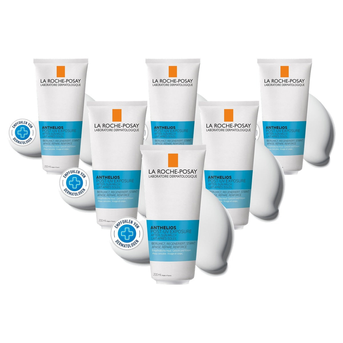 La Roche-Posay Anthelios Post UV Sensitive After-Sun-Melk 200 ml - 6-pack