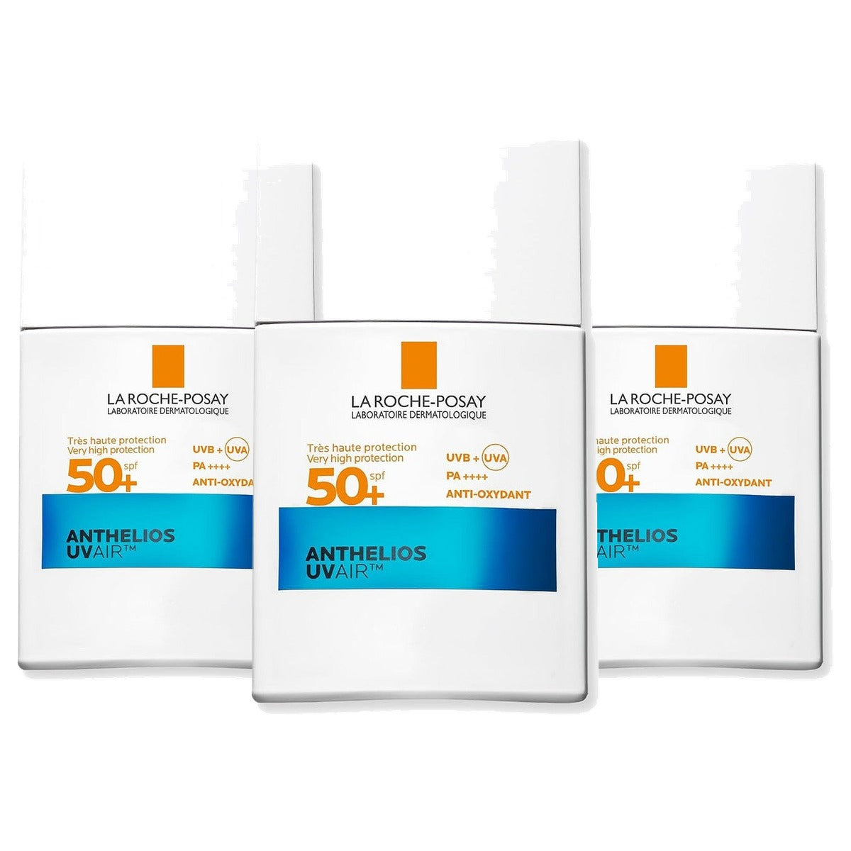 La Roche-Posay Anthelios UVAir SPF 50+ Ultralichte Zonnevloeistof 40 ml - 3-pack