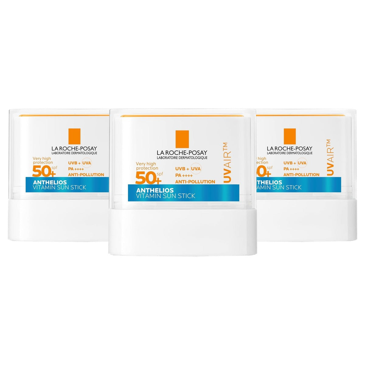 La Roche-Posay Anthelios UVAir Vitamine Sun Stick SPF 50+, 10 ml - 3-pack