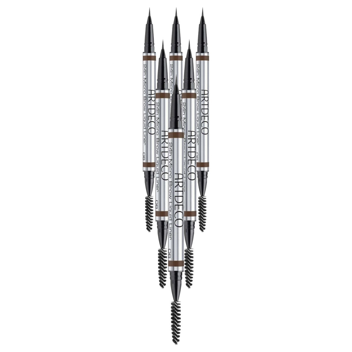 Artdeco 24h Micro Brow Liquid Liner wenkbrauwliner 1 x 0,3 ml - 6-pack