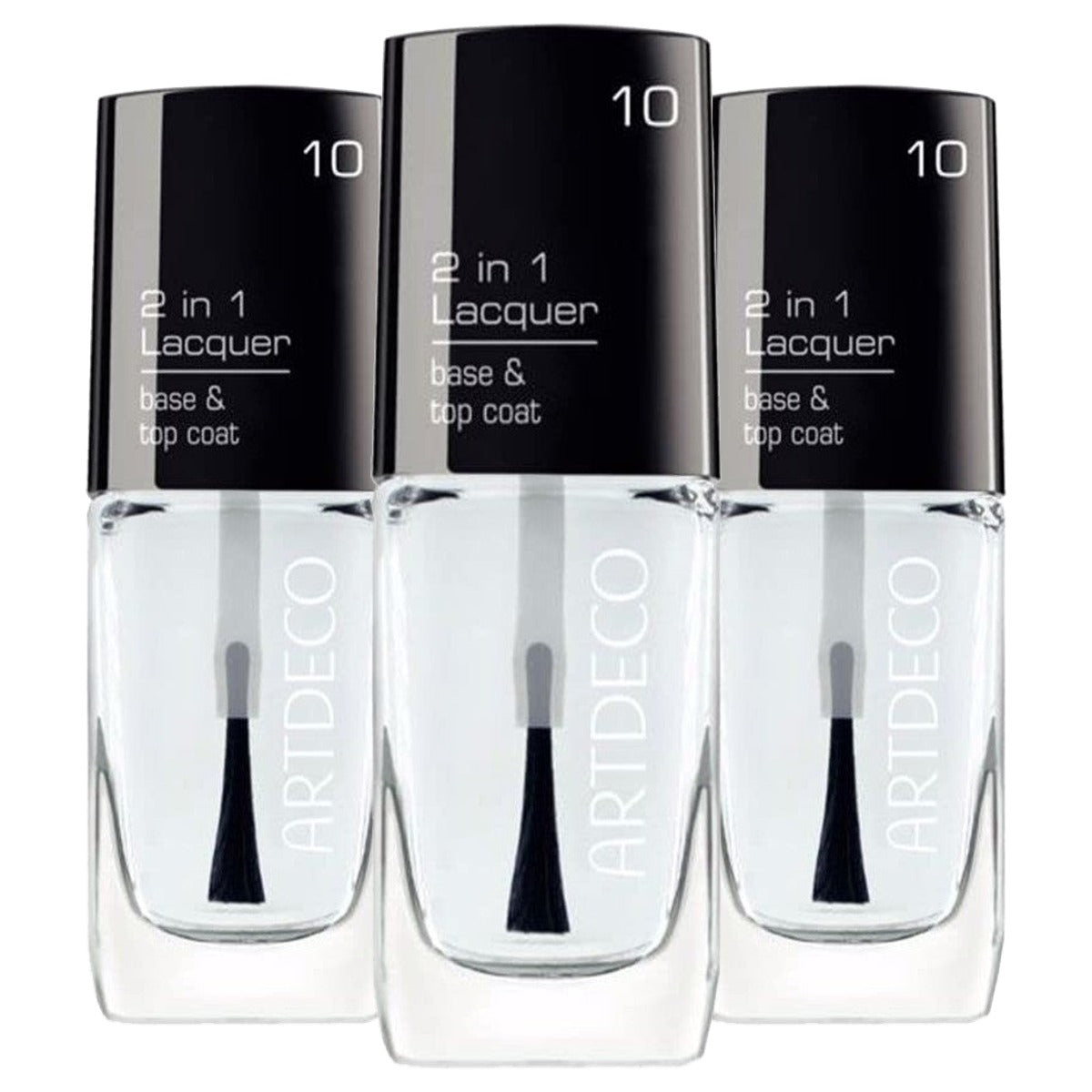 Artdeco 2-in-1 lak base en top coat 1 x 10 ml - 3-pack