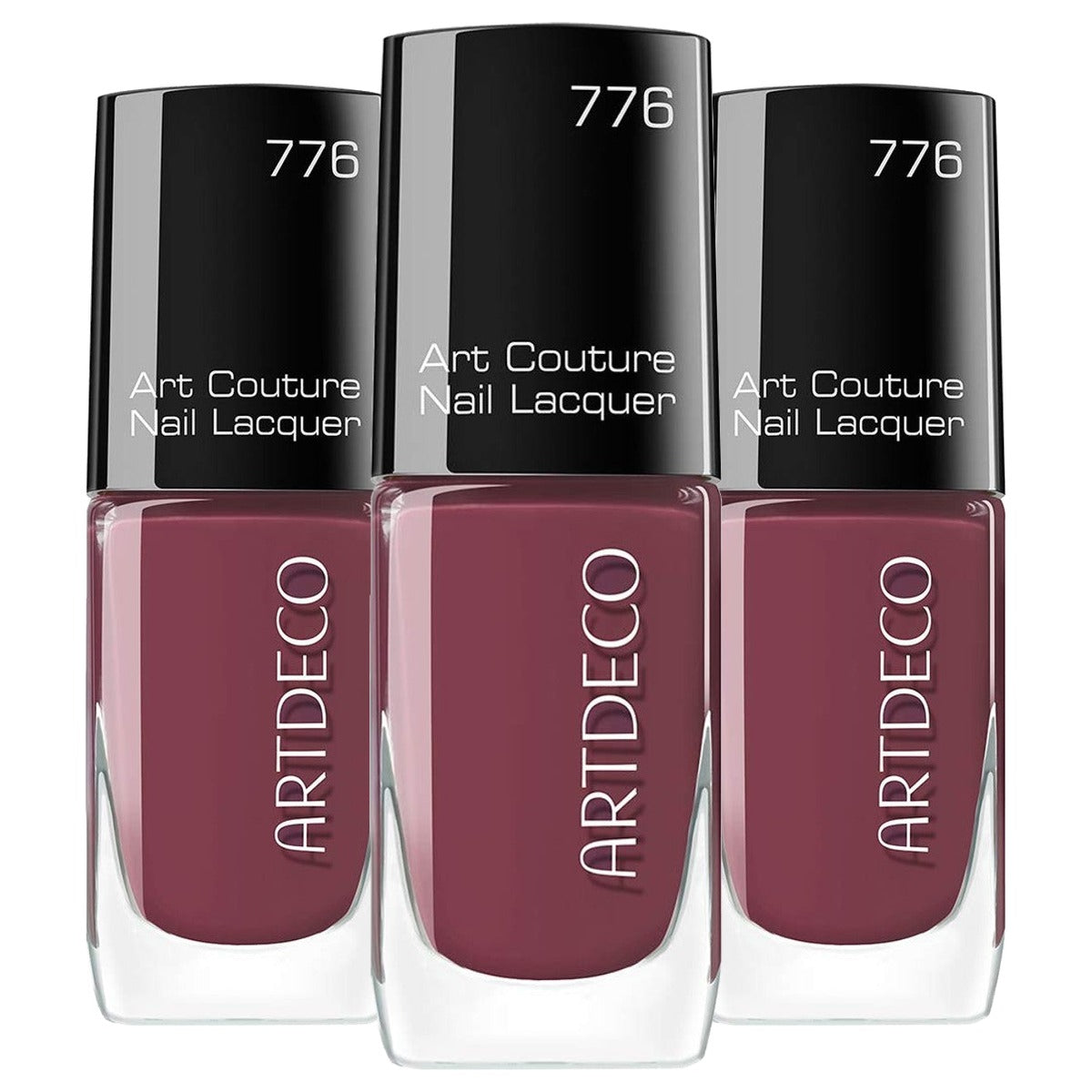 Artdeco Art Couture Nagellak paars- en blauwtinten sneldrogend - 3-pack