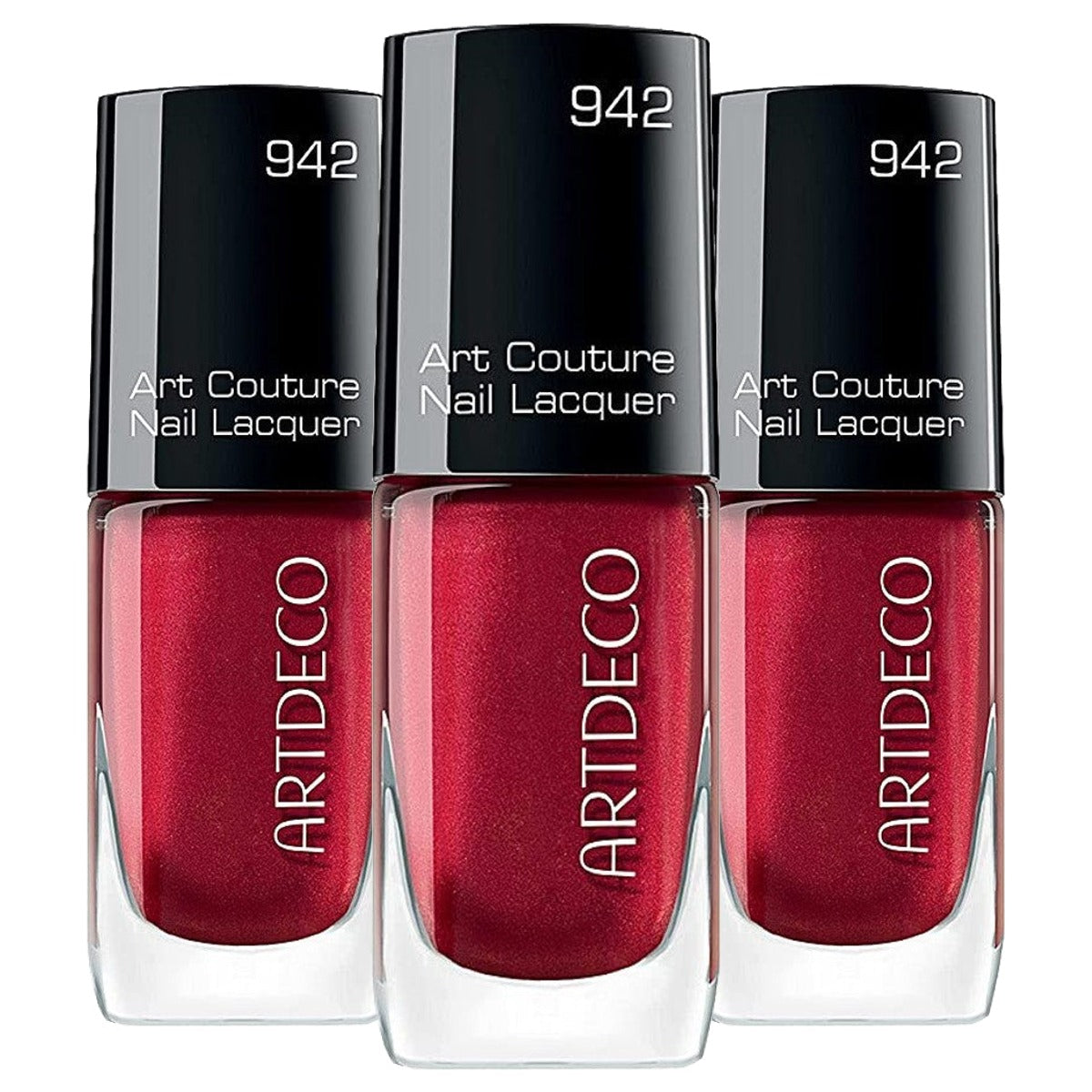 Artdeco Art Couture Nagellak roodtinten sneldrogend 10 ml - 3-pack