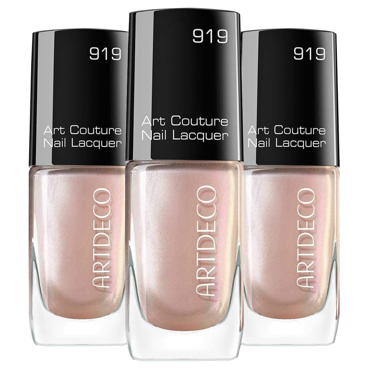 Artdeco Art Couture Nagellak roze sneldrogend 1 x 10 ml - 3-pack