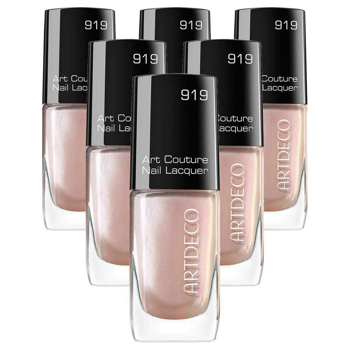 Artdeco Art Couture Nagellak roze sneldrogend 1 x 10 ml - 6-pack
