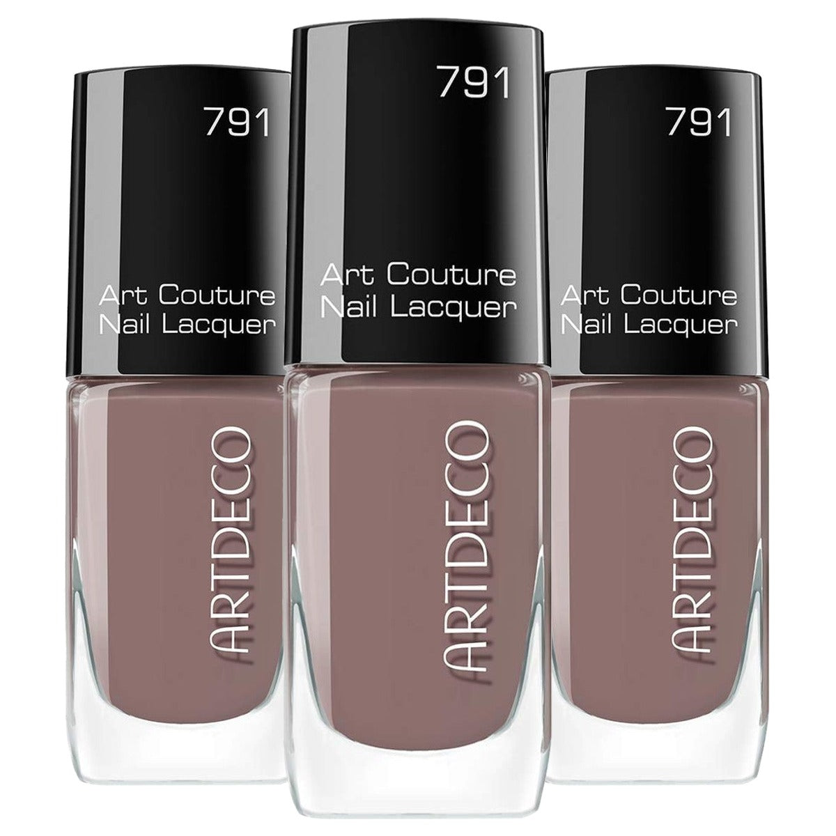 Artdeco Art Couture Nagellak roze- en nudetinten sneldrogend - 3-pack