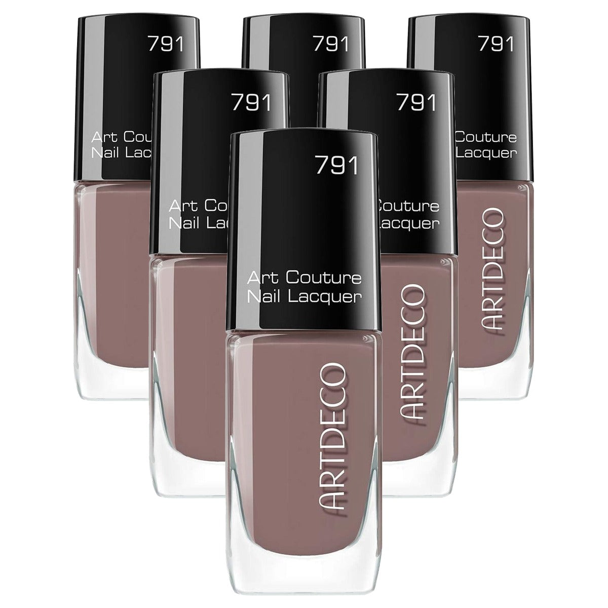 Artdeco Art Couture Nagellak roze- en nudetinten sneldrogend - 6-pack