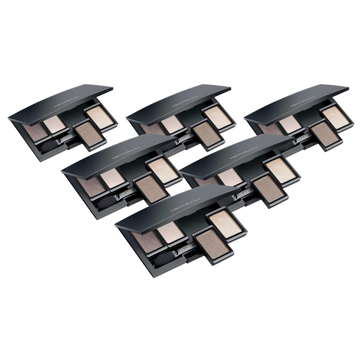 Artdeco Beauty Box Quattro magnetisch oogschaduwpalet, navulbaar 1 stuk - 6-pack