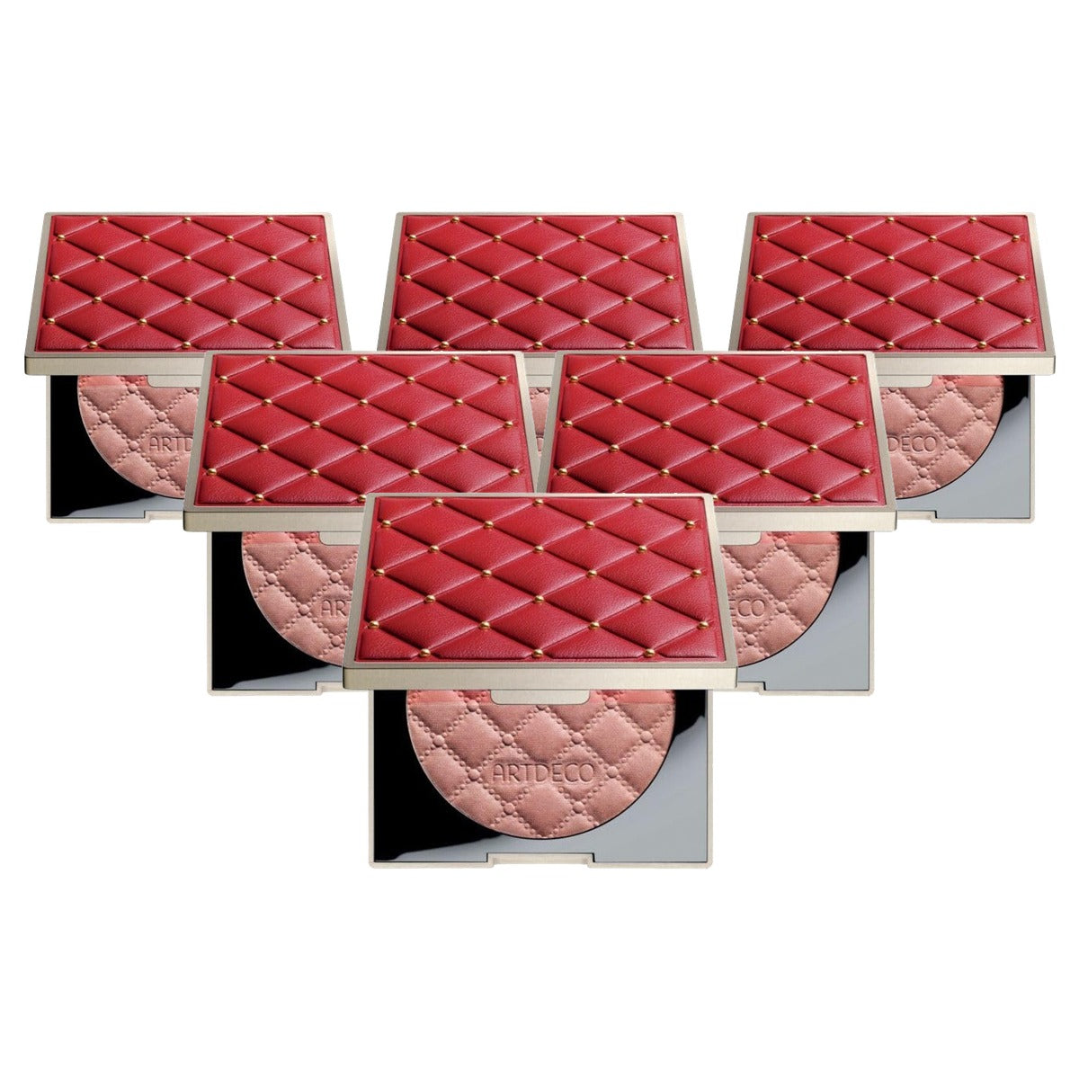Artdeco Blush Couture Iconic Red blush tweekleurig 1 x 9 g - 6-pack