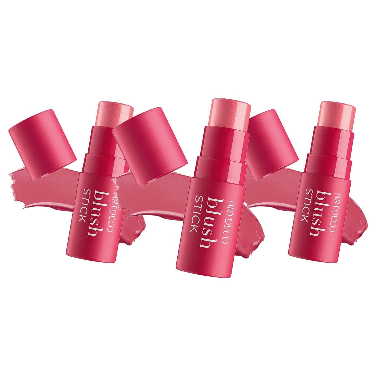 Artdeco Blush Stick creme-rouge natuurlijk fris 1 x 5 g - 3-pack