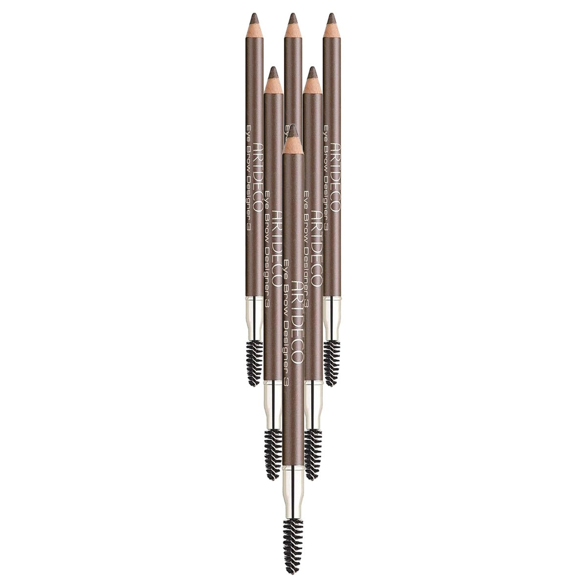Artdeco Eye Brow Designer wenkbrauwstift met borstel bruin - 6-pack