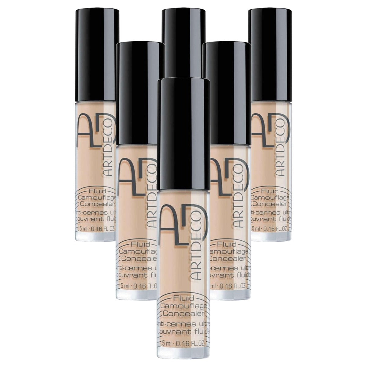 Artdeco Fluid Camouflage Concealer sterk dekkend 1 x 5 ml - 6-pack