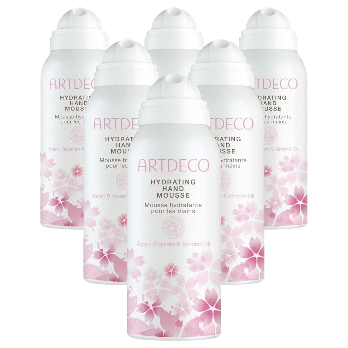 Artdeco Hydraterende Handmousse kersenbloesem 100 ml - 6-pack
