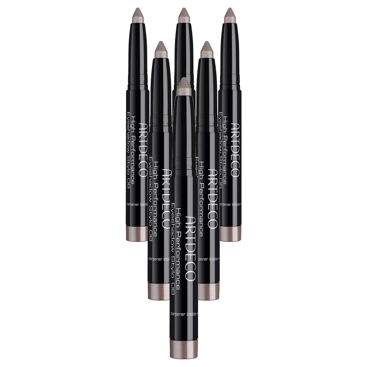 Artdeco High Performance Eyeshadow Stylo silver-grey 1 x 1,4 g - 6-pack